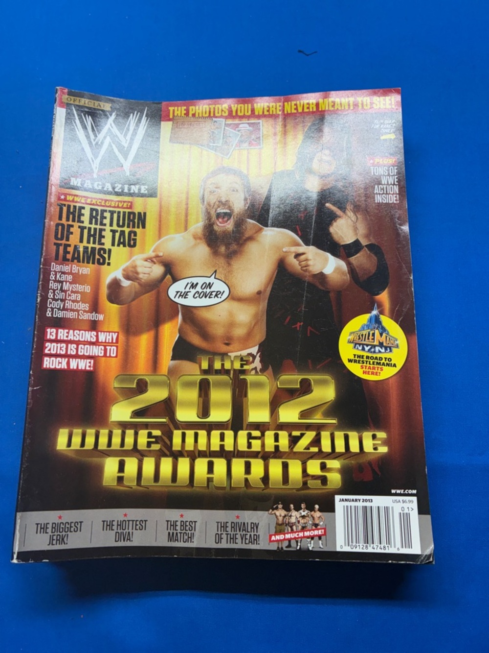 WWE magazines from 2013 the whole set